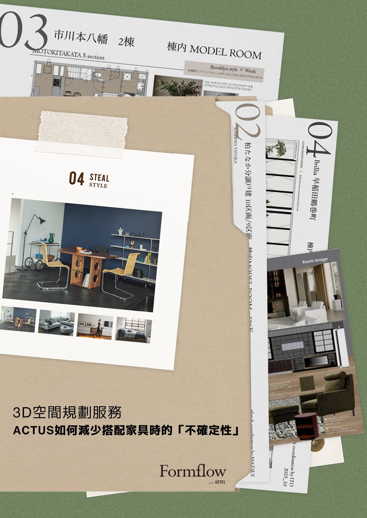 ACTUS 如何減少搭配家具時的「不確定性」。