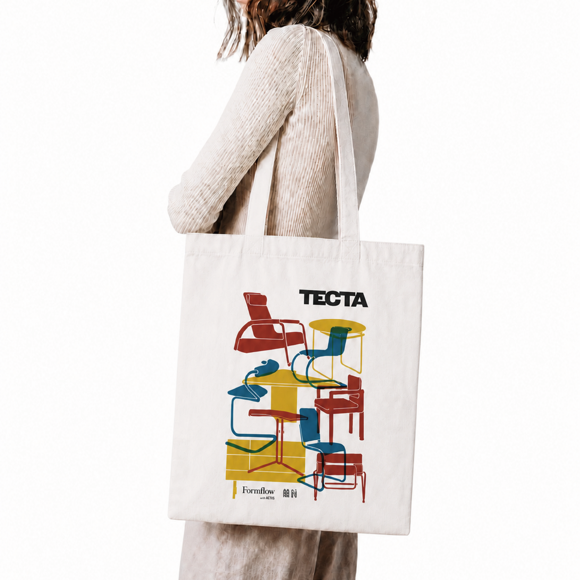 Formflow × Road Sign｜TECTA Tote Bag